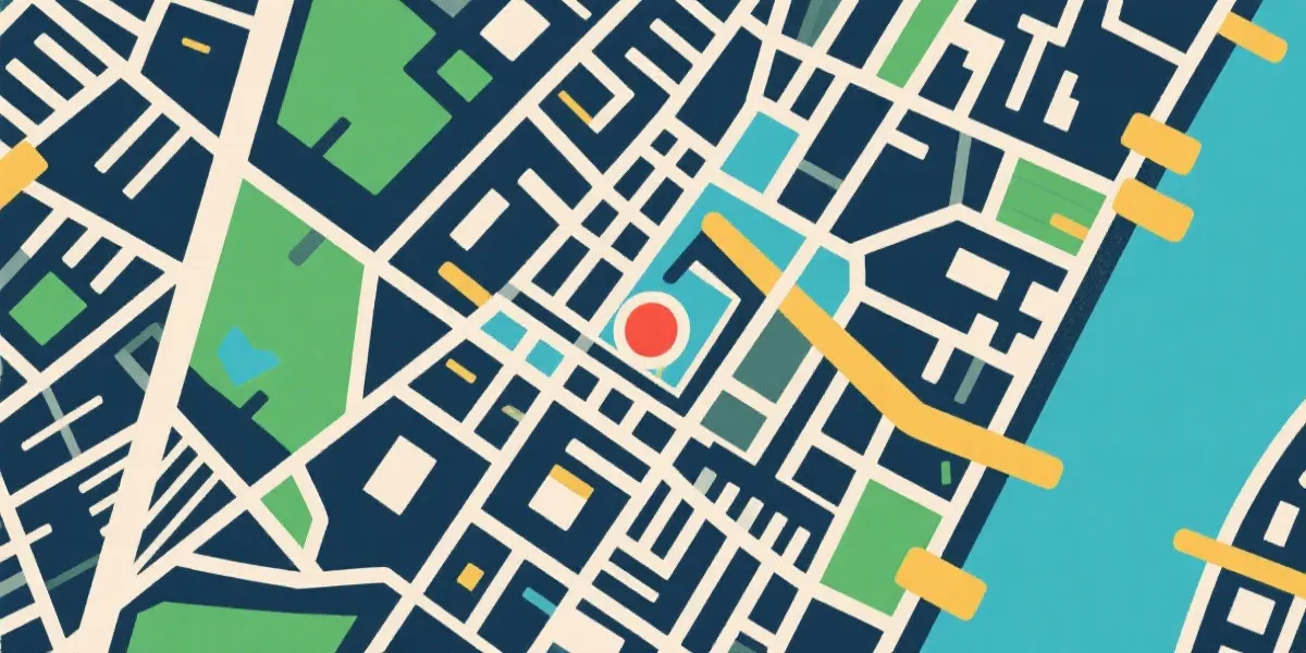 公司位置示意图